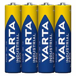 4 sztuki baterii  VARTA LR03 1,5V Industrial Pro 