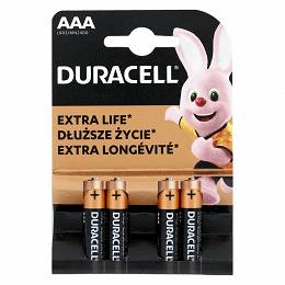 Duracell LR03 AAA Alkaliczna 1,5V blister 4szt