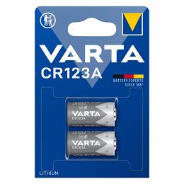 Bateria VARTA CR-123A 3V 6205 PHOTO bateria litowa blister 2szt