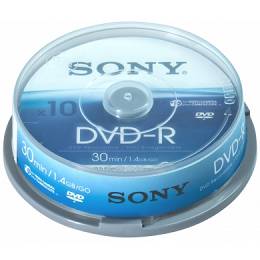 Płyty SONY mini DVD-R 1.4GB 30 min op 10 szt cake box