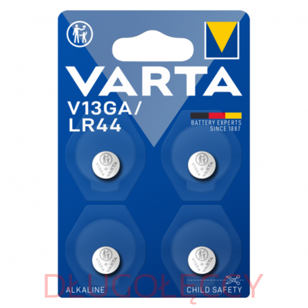 VARTA AG13 V13GA LR44 1,5V blister 4szt