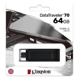 Pendrive DataTraveler 70 Pamięć flash USB-C 64GB