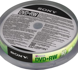 Płyta SONY DVD+RW4.7GBx4 op 10 szt. cake box