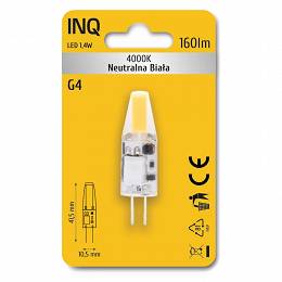 INQ G4 LED 1.4W 160lm 12V kapsułka 4000K 