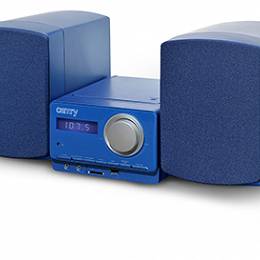CAMRY CR1138 miniwieża CD USB MP3  niebieska
