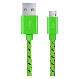 ESPERANZA EB181 kabel USB 2.0 - micro USB 2m zielony oplot