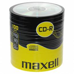 Płyty CD-R 700MB x 52 opakowanie 100 szt spin MAXELL