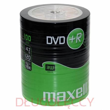 Płyta MAXELL 100/DVD+R4.7GBx16 spin