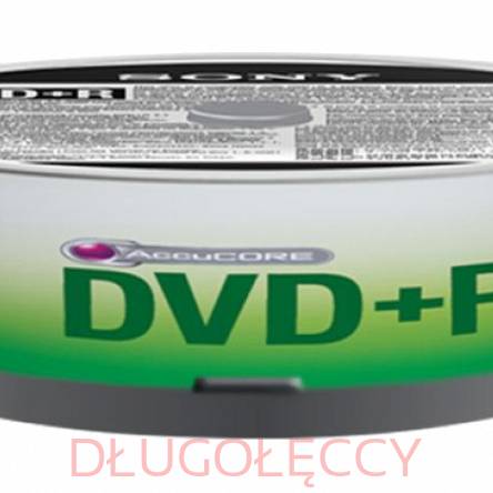 Płyta SONY DVD+R 4.7GBx16 op 10 szt. cake box