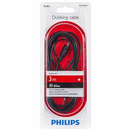 PHILIPS kabel AUX Jack 3,5mm - Jack 3,5mm 3m