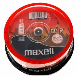 MAXELL CD-R CD-R80/700MB płyty audio op 25 szt cake 