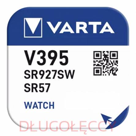 VARTA SR927W 395 SR57 1,55V bateria srebrowa blister 1szt