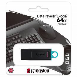Pendrive DataTraveler EXODIA Pamięć flash USB 3.2 64GB