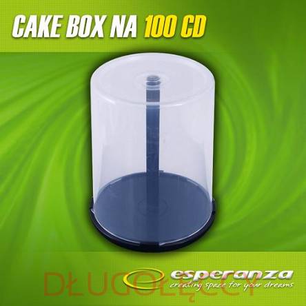 Opakowanie na płyty CD-100 cake box