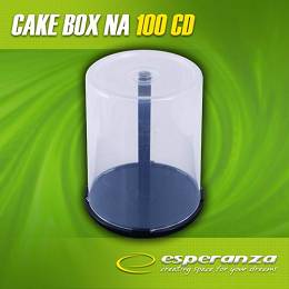 Opakowanie na płyty CD-100 cake box