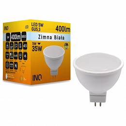 INQ Lampa led GU5,3 12V 5W 6000K