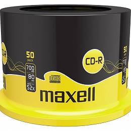 MAXELL płyty CD-R 80 700MB x52 cake 50 szt