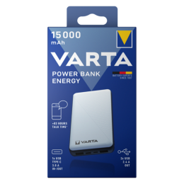 VARTA powerbank 15000mAh Energy USB-A USB-C 