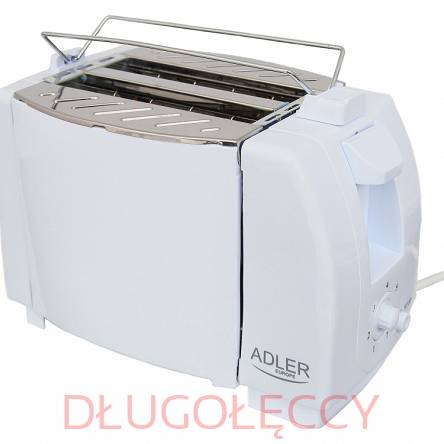ADLER AD33 toster 750W biały