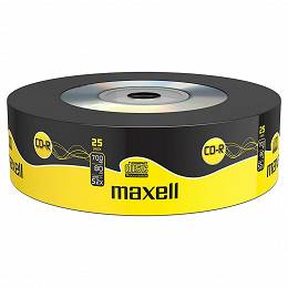 MAXELL płyty CD-R 80 700MB x52 spin 25 szt