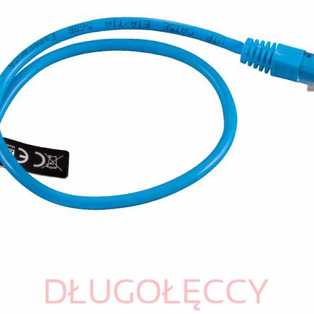 ESPERANZA EB273 kabel UTP CAT 5E PATCHCORD 1M niebieski