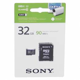 SONY MicroSD 32GB 90MB/s karta pamięci z adaptorem