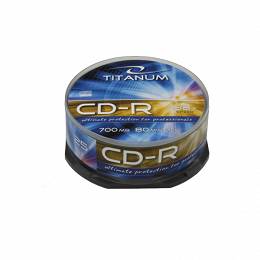 TITANUM CD-R 700MB cake box 25 szt
