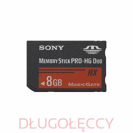 SONY Karta pamięci 8GB MS PRO-HG DUO MS-HX8B