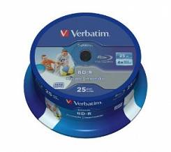 VERBATIM BD-R 25GB x6 cake 25 do nadruku