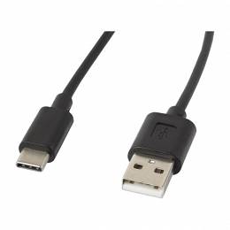 LANBERG KABEL USB-C(M)->USB-A(M) 2.0 3M CZARNY QC 3.0