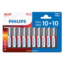 PHILIPS LR6 AA 1,5V Power Alkaline baterie alkaliczne blister 20szt