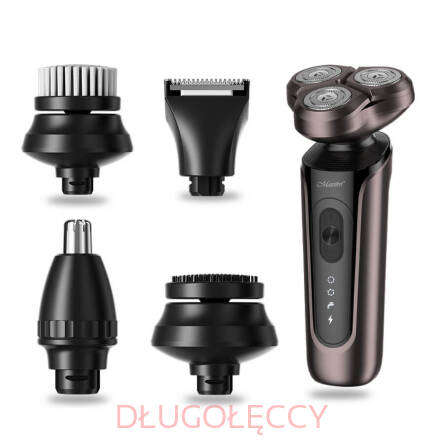 Zestaw do golenia 5w1 Maestro MR-674 USB-C IPX7 trymer golarka
