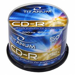 CD-R TITANUM 50 SZT.CAKE BOX