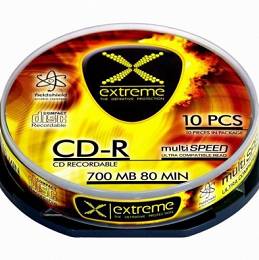 CD-R EXTREME 700MB x52 CAKE BOX 10 SZT.