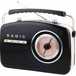CAMRY CR1130 Radio retro czarne