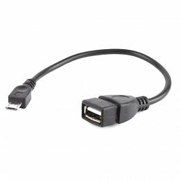 Adapter Micro USB B (M) – USB A (F) OTG A-OTG-AFBM-03 Gembird