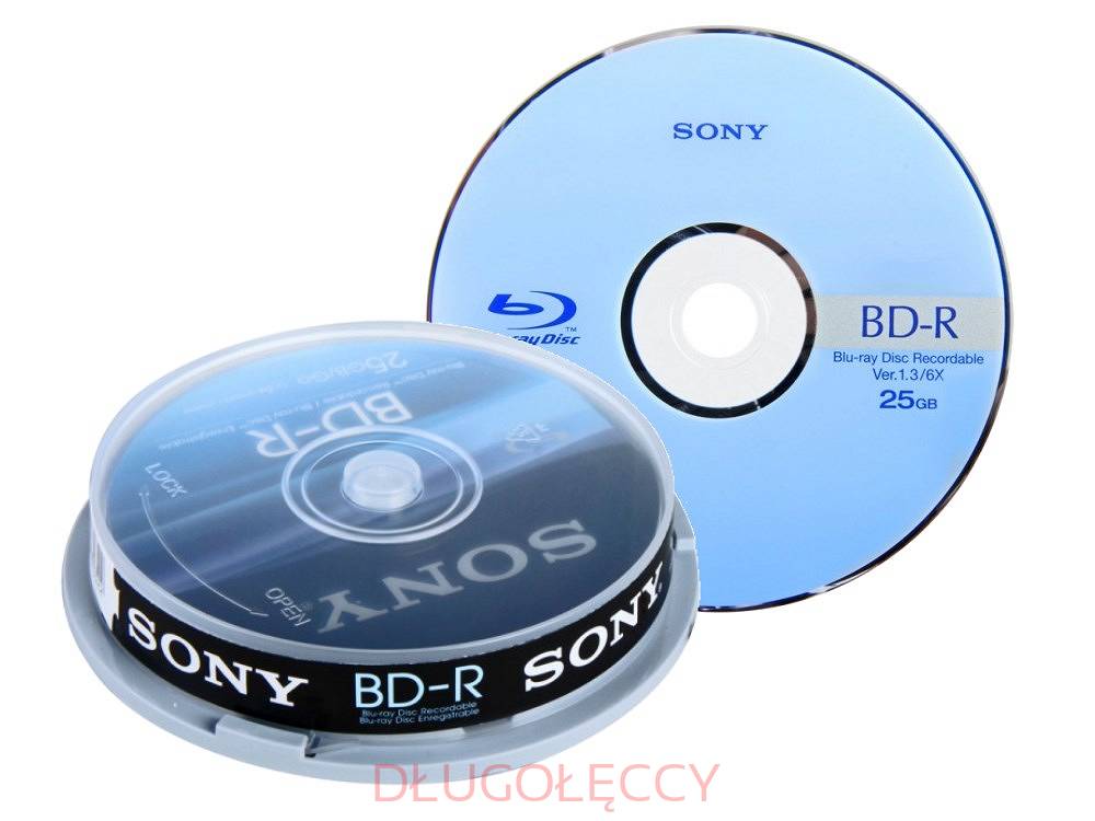 Blu Ray Discs Sony BD-R Blu-Ray Recordable Disc (BNR25R3H