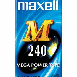 Kaseta video MAXELL E-240 M VHS