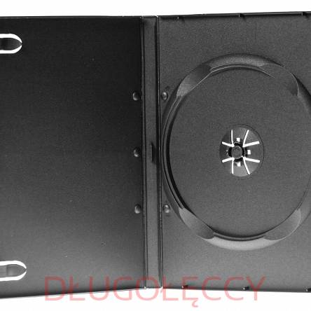Pudełko ETUI na 1 płytę DVD 14 mm czarne