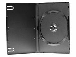 Pudełko ETUI na 1 płytę DVD 14 mm czarne