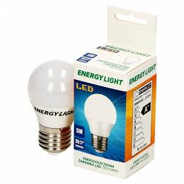 ENERGY LIGHT Żarówka LED E27 5W 370lm ciepła biała