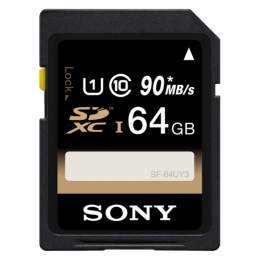 SONY karta pamięci SD SDHC UHS-I klasa10 64GB do 90MB/s