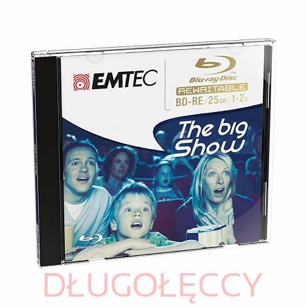 EMTEC BD-RE  Blu-ray 25GB 1-2x Jevelcase BOX