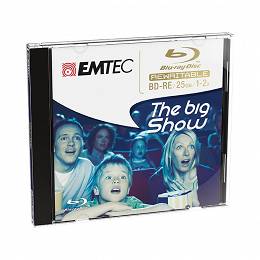 EMTEC BD-RE  Blu-ray 25GB 1-2x Jevelcase BOX