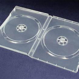 ETUI na płyty  DVD-2 bezbarwne