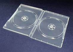 ETUI na płyty  DVD-2 bezbarwne