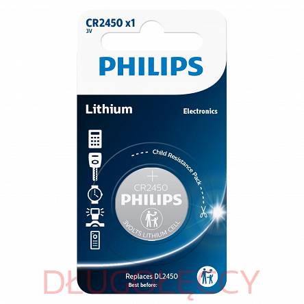 PHILIPS CR2450 3V bateria litowa 1szt