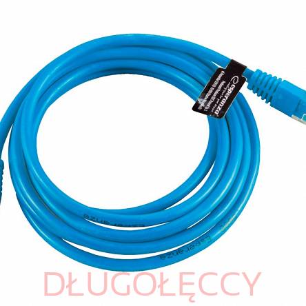 ESPERANZA EB274 kabel UTP CAT 5E PATCHCORD 2M niebieski