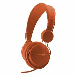 ESPERANZA EH148 Słuchawki Audio Stereo SENSATION pomarańczowe