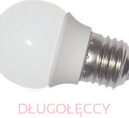 Żarówka LIGHTECH ECO LED 7W E27 500lm kulka ciepła biała